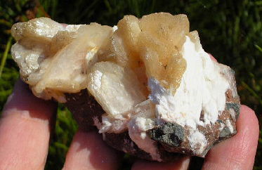 STILBITE on MORDENITE